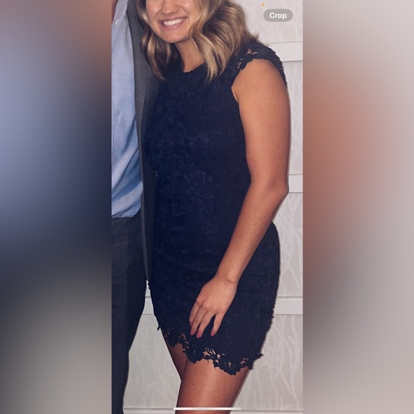 Lulus navy dress - Picture 3 of 3